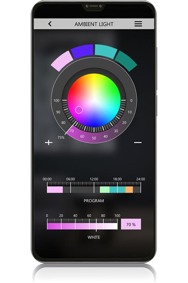 RGB(W) Circular Colour Palette