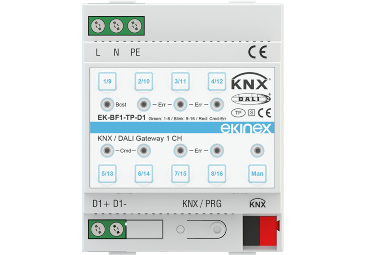 KNX / DALI gateway 1 channel