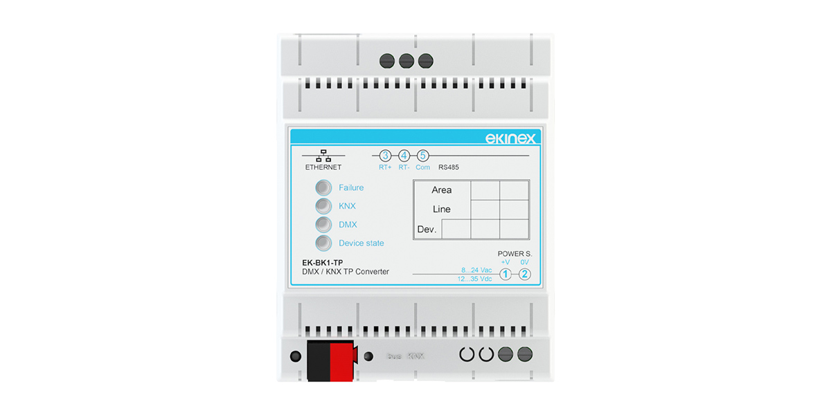 Gateway DMX-KNX EK-BK1-TP