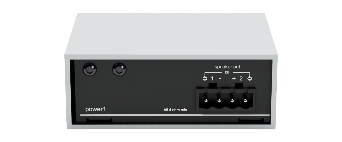 POWER 1 amplifier