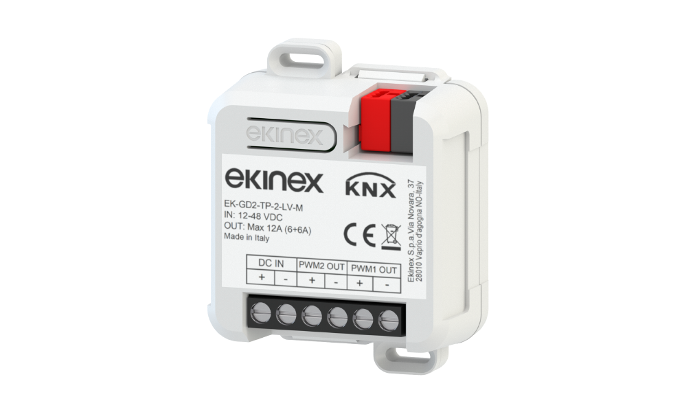 2 Kanallı KNX Dimmer 12/24/48 Vdc