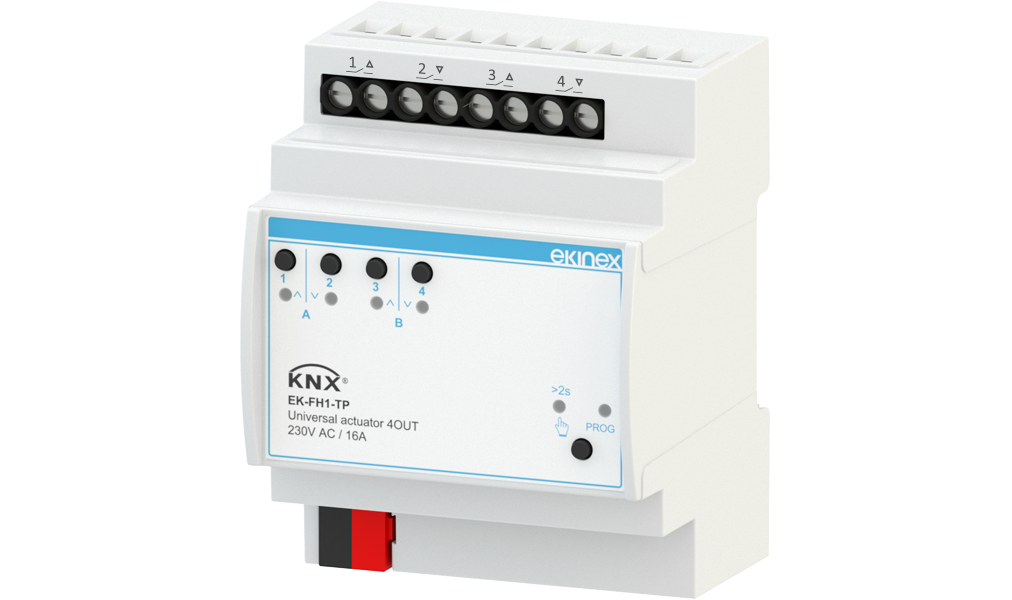 Üniversal Aktüatör 4 Çıkış KNX ÆVO Serisi