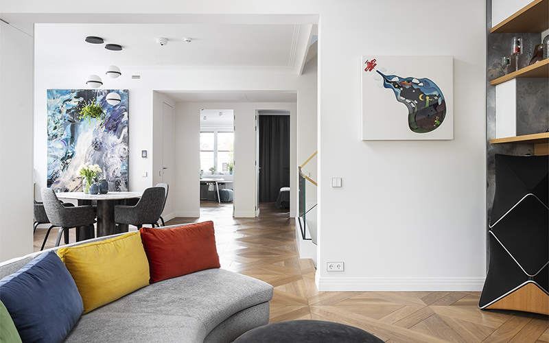 Modern residence in the centre of Warsaw