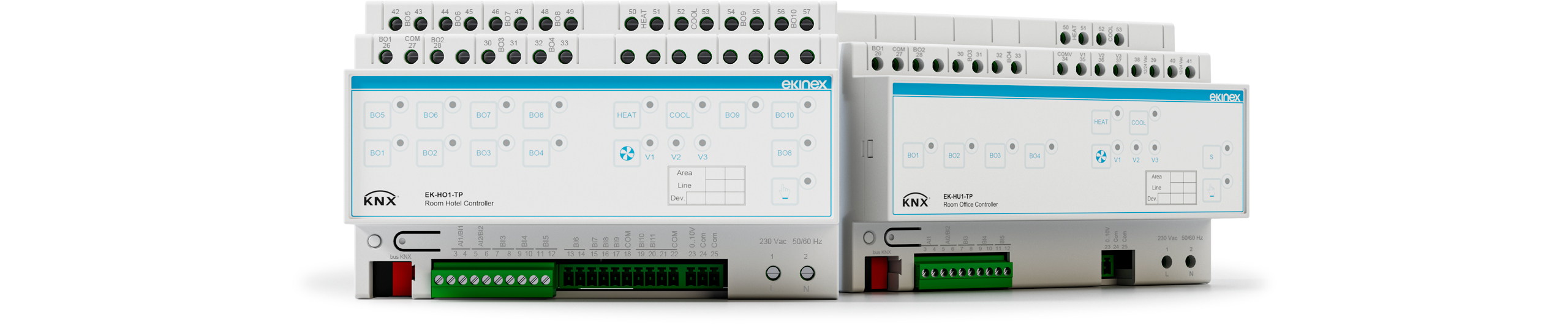 Ekinex I/O Modules with Dedicated Functions Family