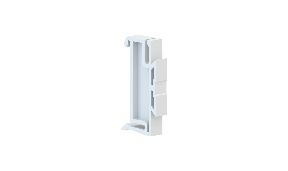 Support for DIN-rail mounting