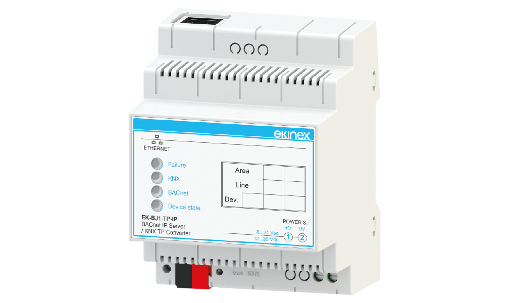 BACnet IP Server - KNX Gateway