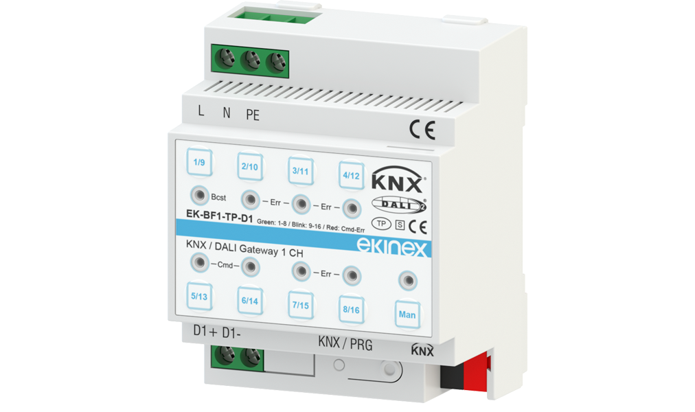 KNX / DALI Gateway 1 veya 2 Kanal