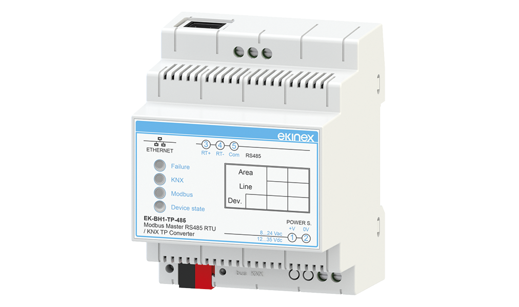 Modbus RS485 Master - KNX Gateway