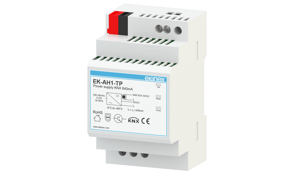 30 Vdc Yardımcı Çıkışlı KNX Veriyolu Güç Kaynağı 640 mA
