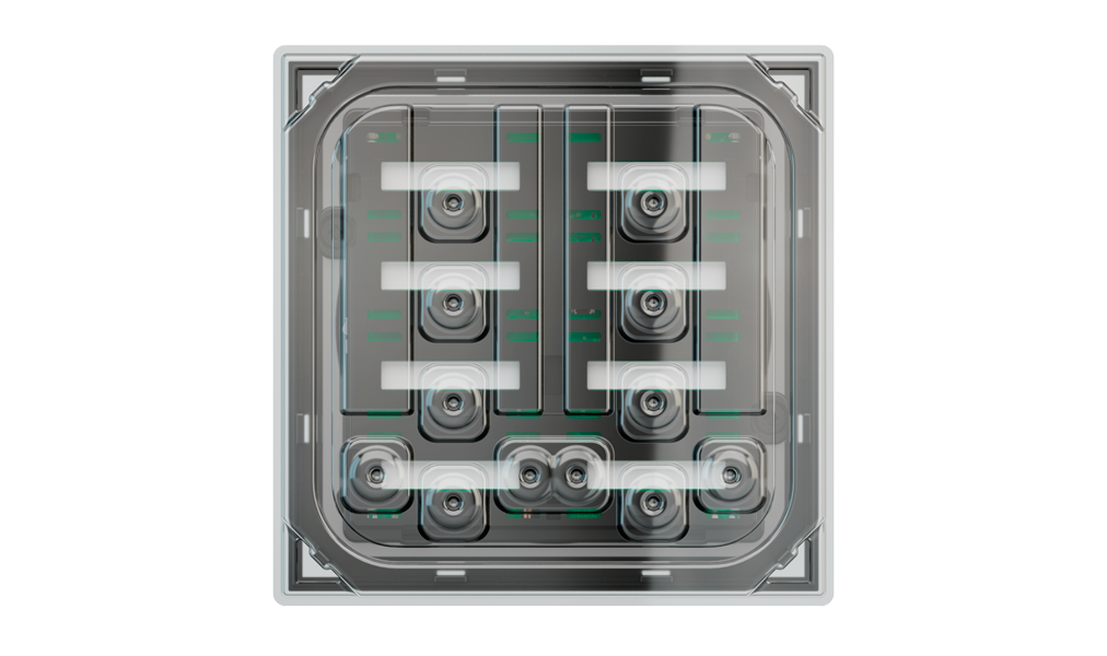Thermoformed protection for 20venti Deep series pushbuttons
