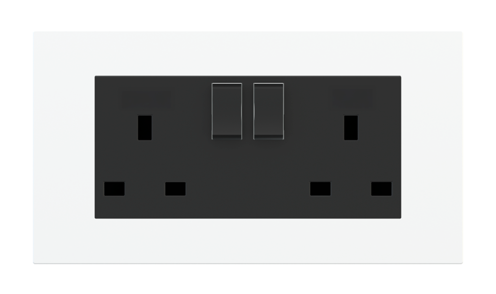 Double Electrical Socket - UK