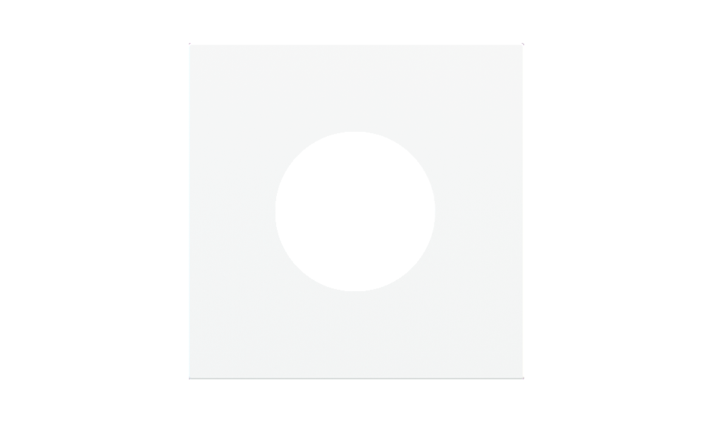 Magnetic square plate Proxima (DE-FR-IL power socket)