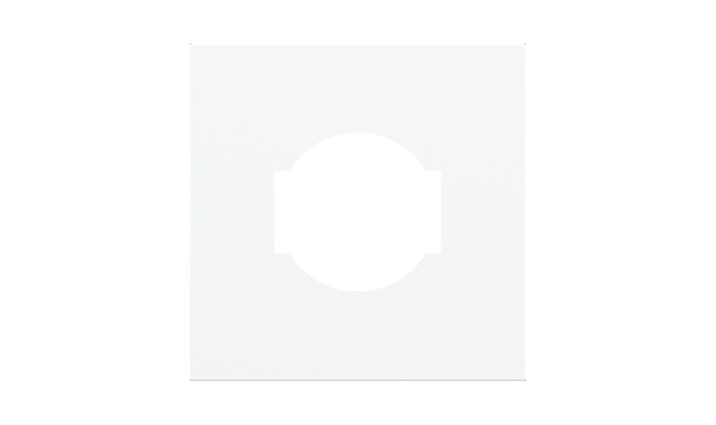 Magnetic square plate Proxima (IT power socket)