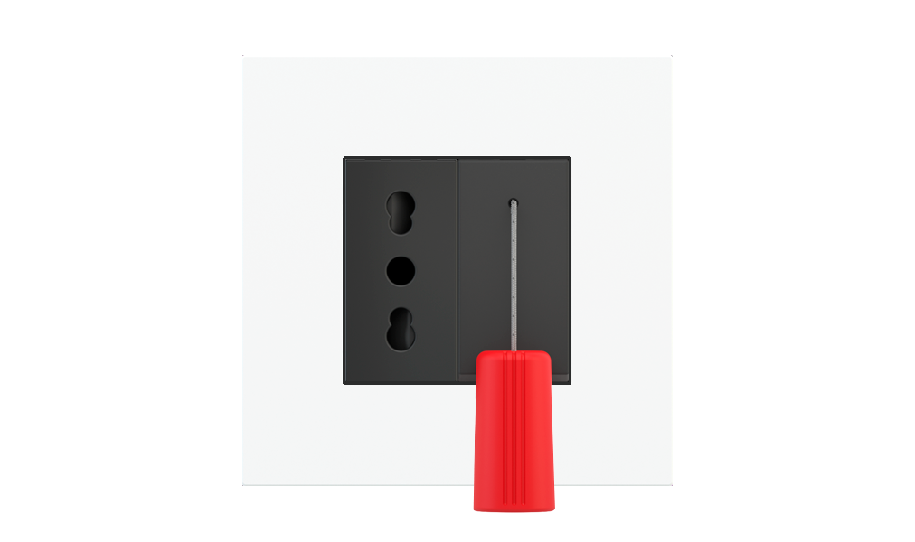 Wiring Device Modules for Square Plates (45x45 mm Window)