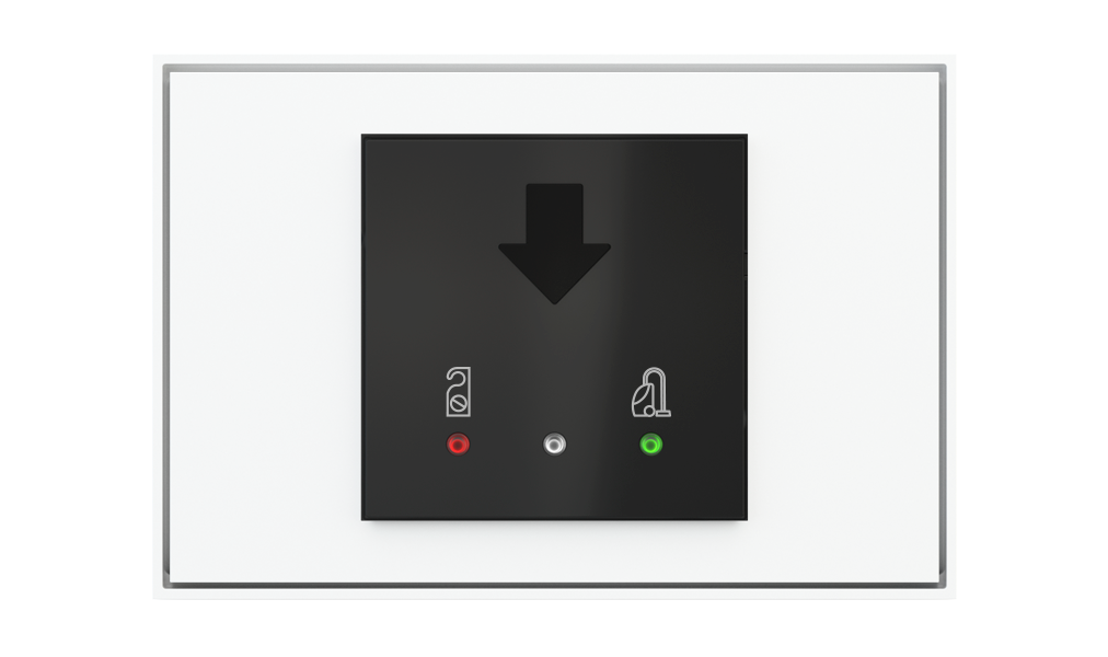 KNX Secure Card Holder for Rectangular Wall-box