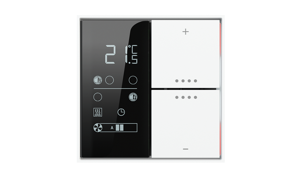 Easy Room Temperature Controller ER2 - Technopolymer: Pure White (RAL 9016) - GAR
