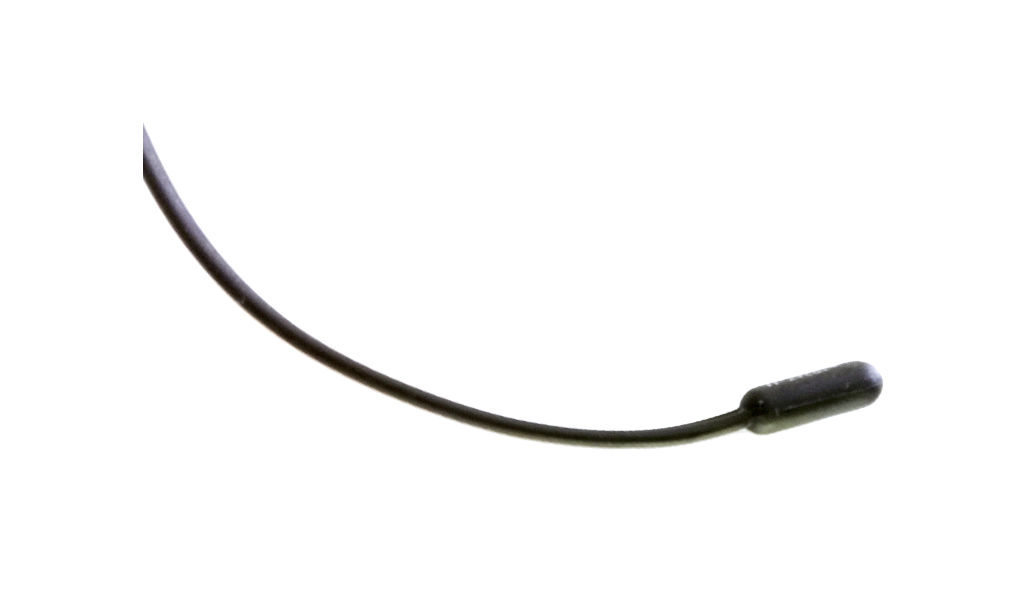 Temperature sensor for air mass measurement