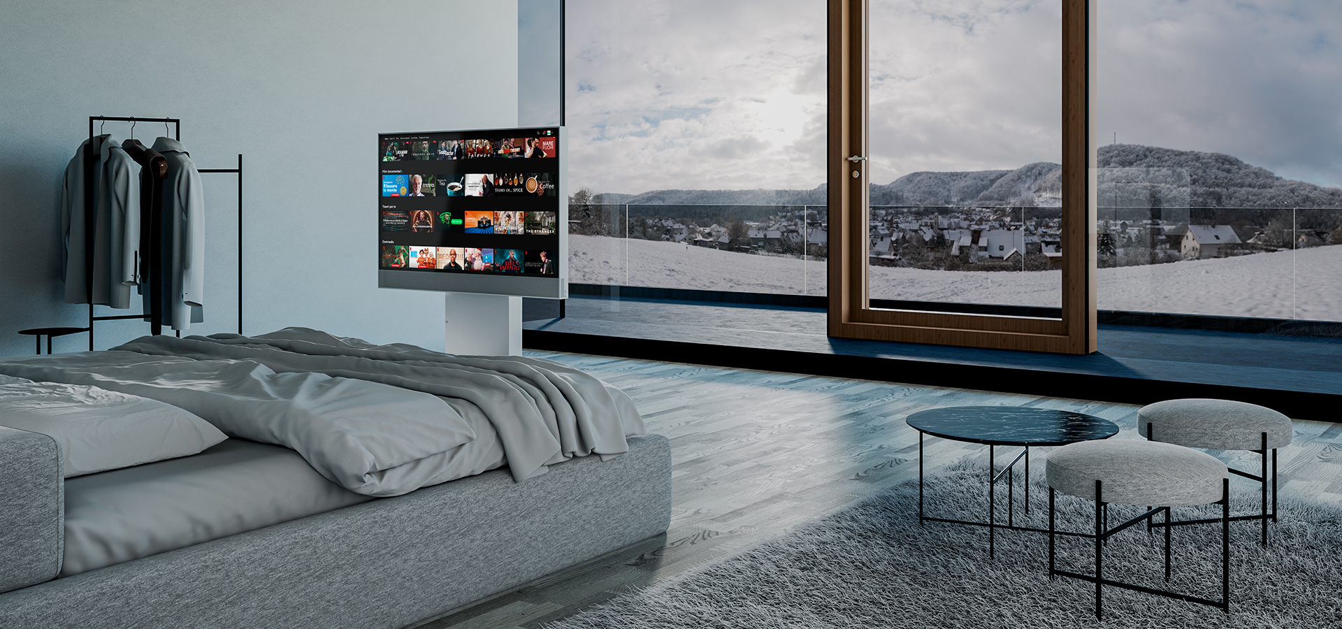 Revélo yatak altı TV asansörü